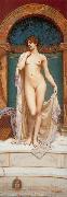 John William Godward Venus at the Bath Spain oil painting artist